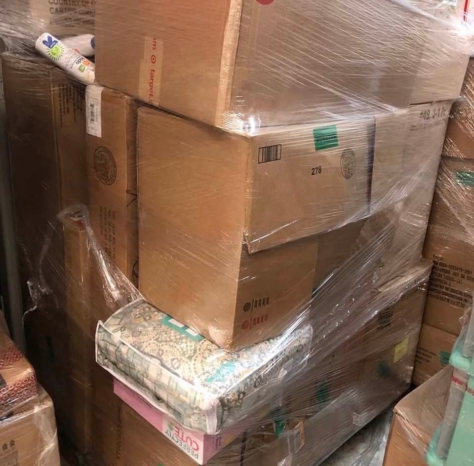 walmart overstock pallets