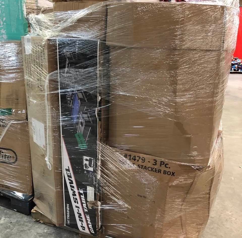 walmart overstock pallets