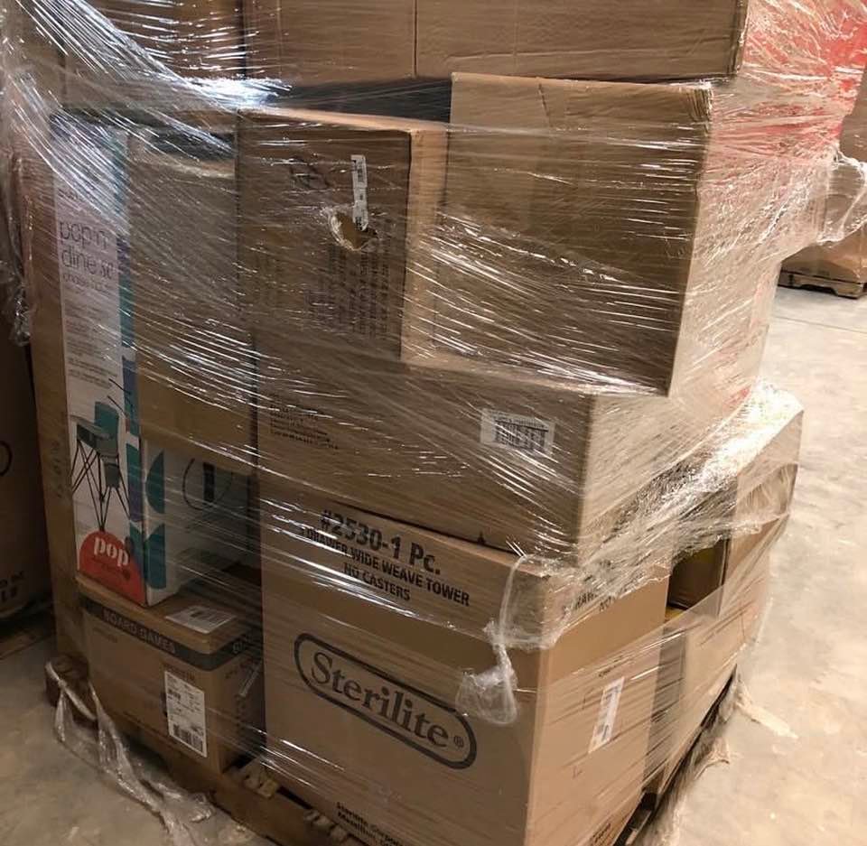 walmart overstock pallets