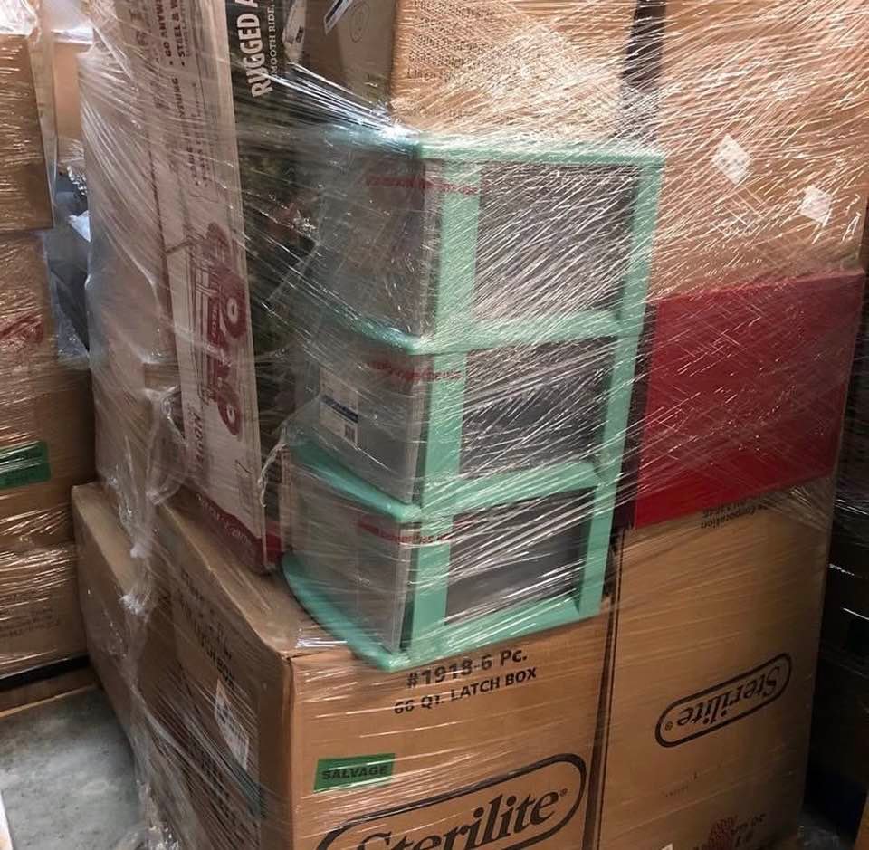 walmart overstock pallets