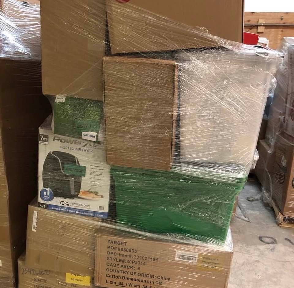 walmart overstock pallets