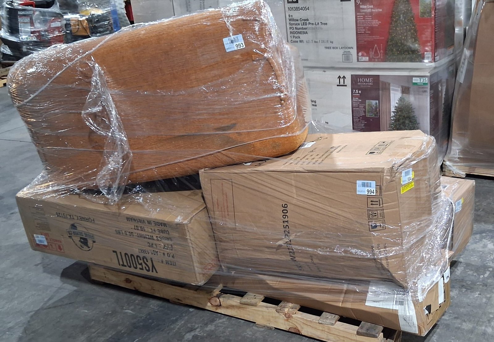 wayfair liquidation pallets