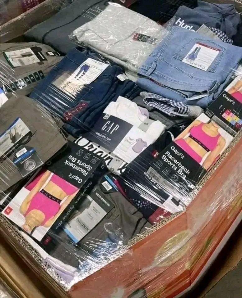 Clothing & Apparel Pallets - Image 3