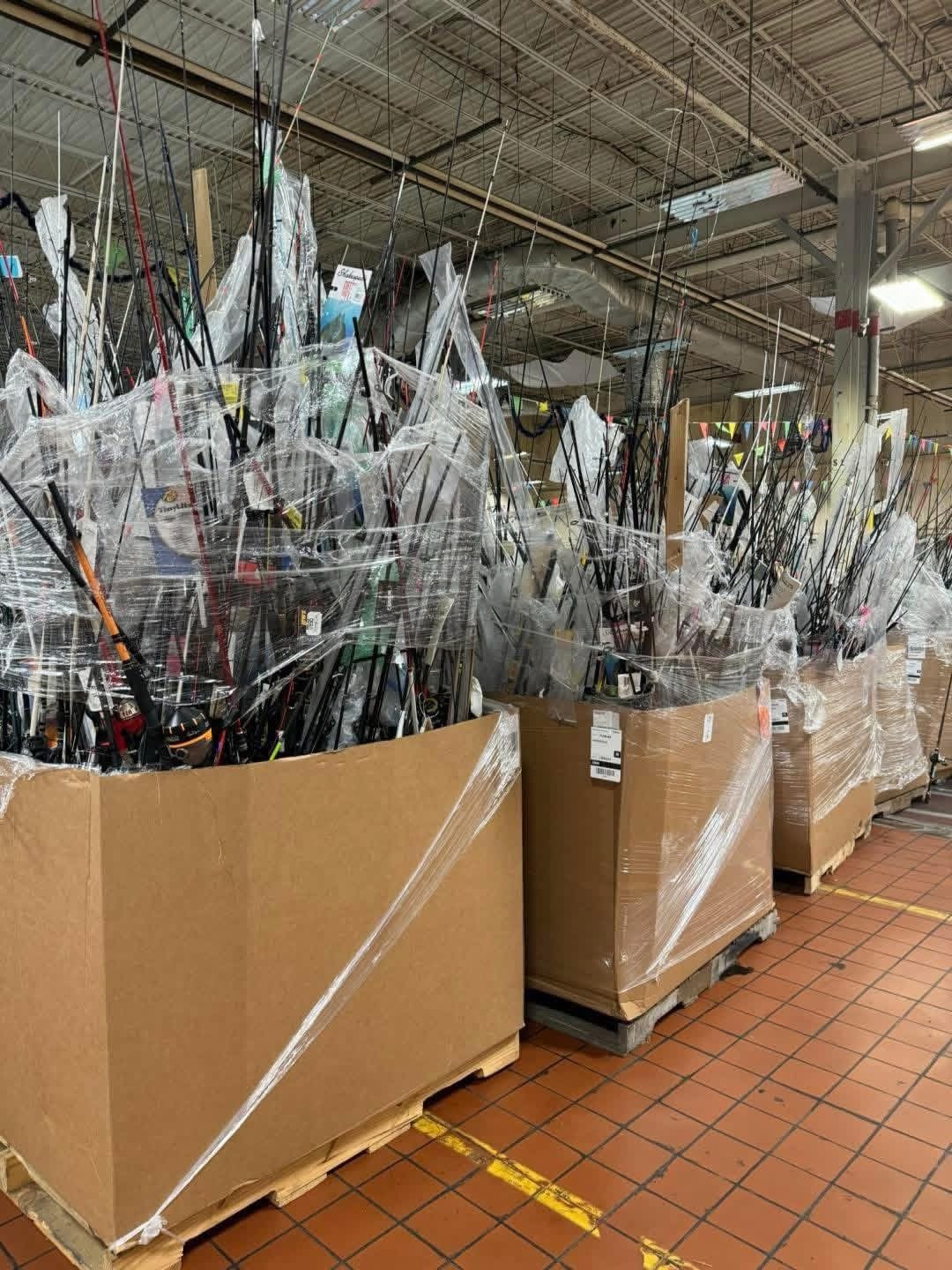 Fishing Equipment Pallet