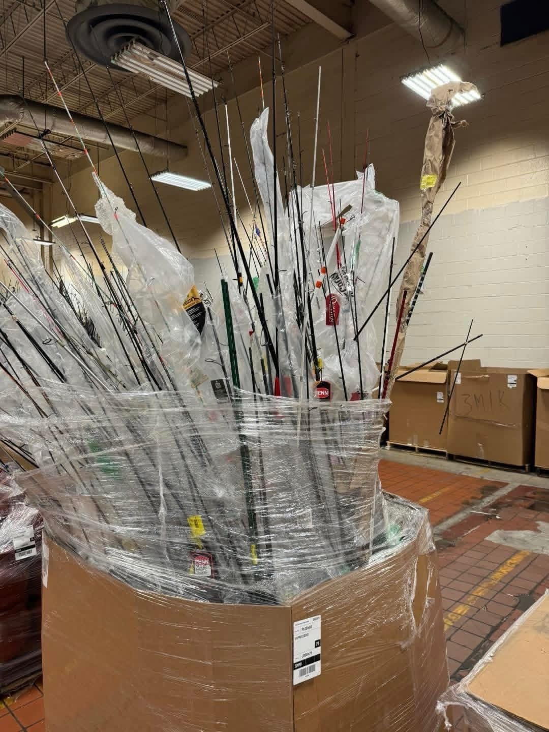 Fishing Equipment Pallet