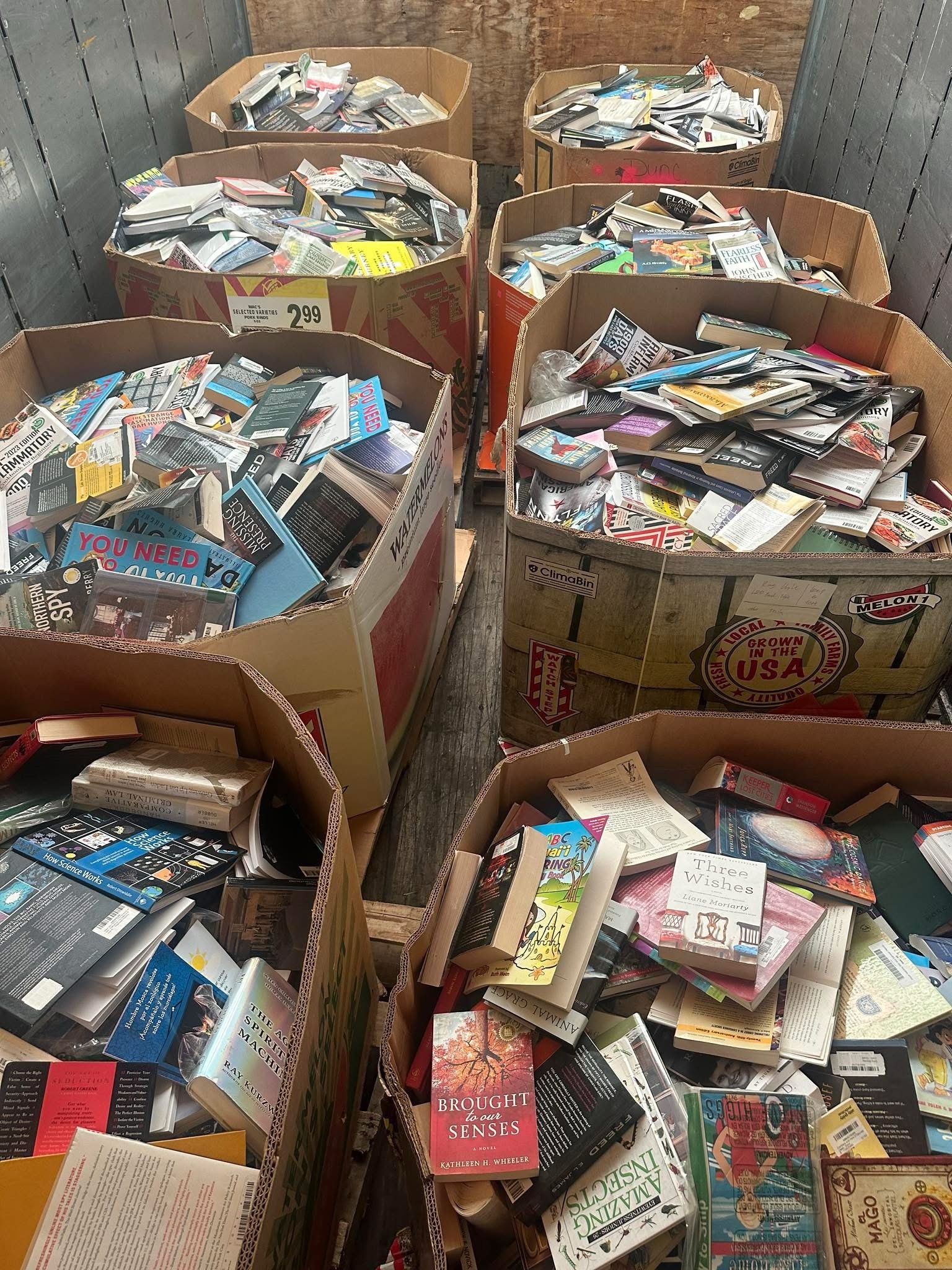 Mixed Books Pallets