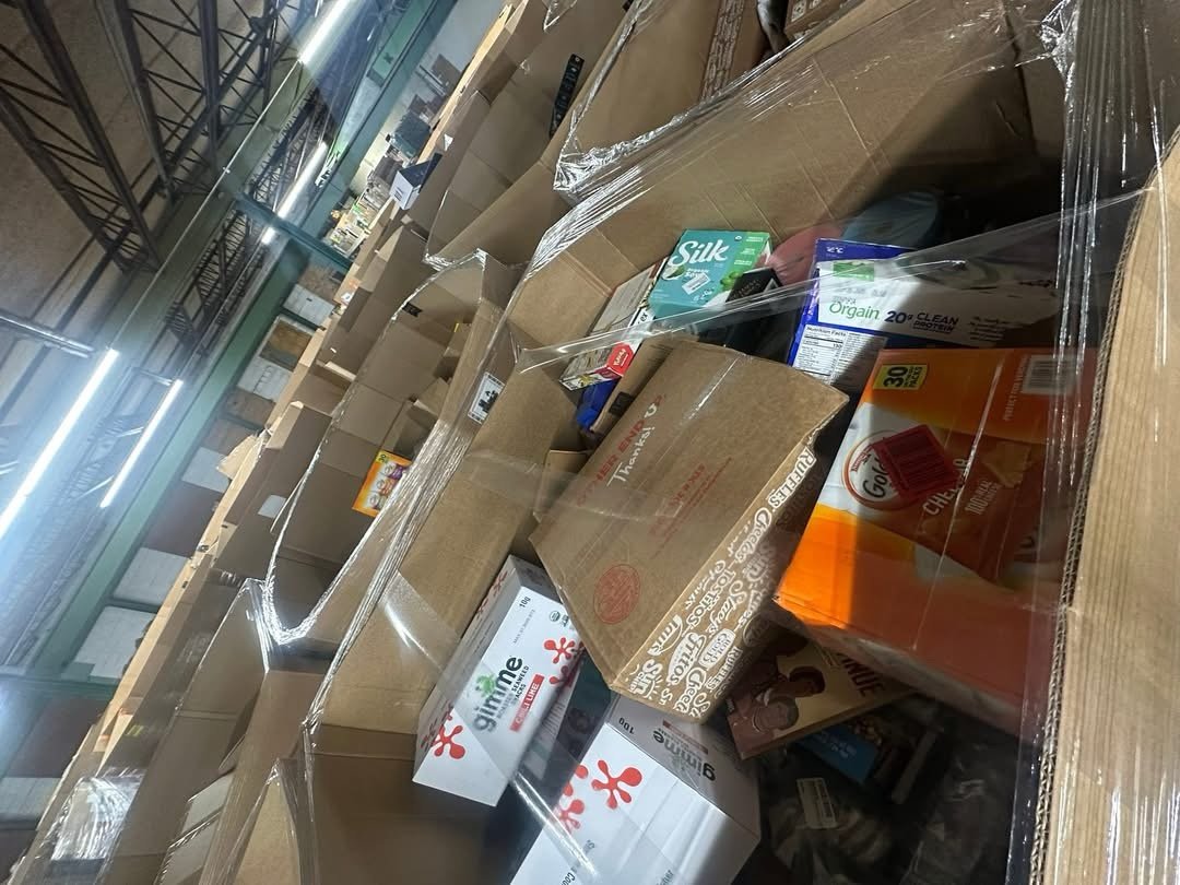 amazon return pallets – mixed merchandise