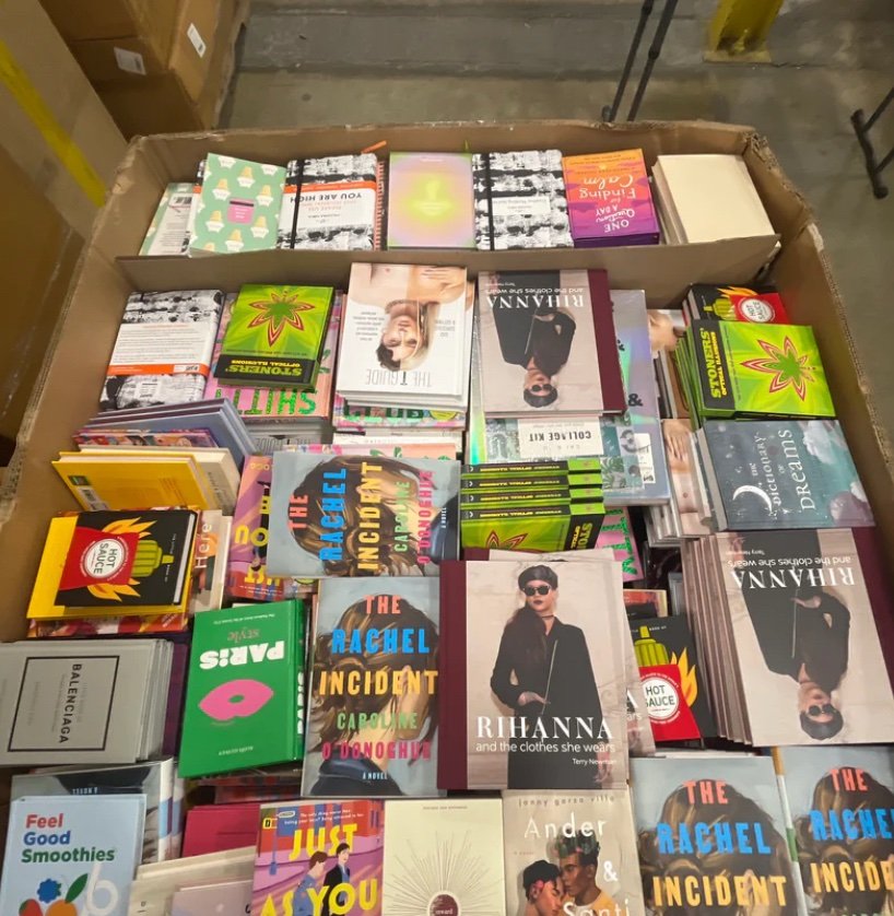 Mixed Books Pallets