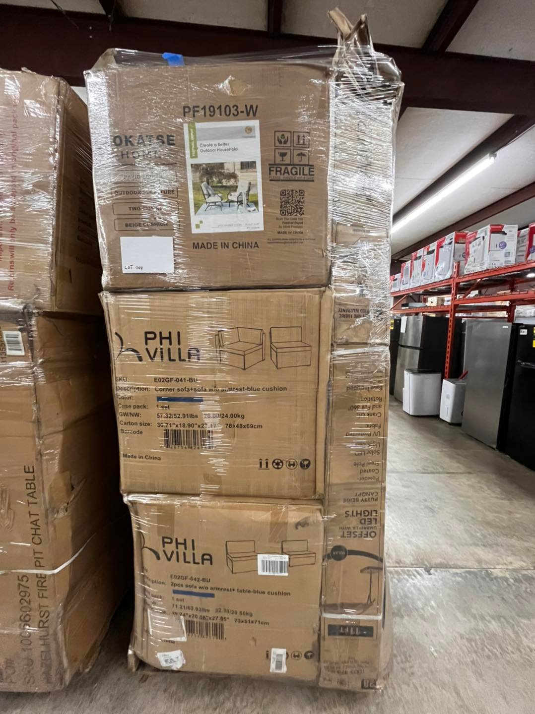 Home Depot Truckloads for Sale