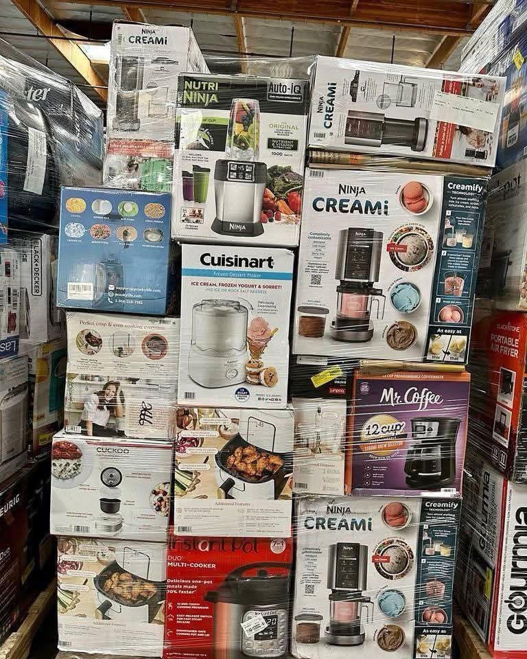 home depot appliance pallets