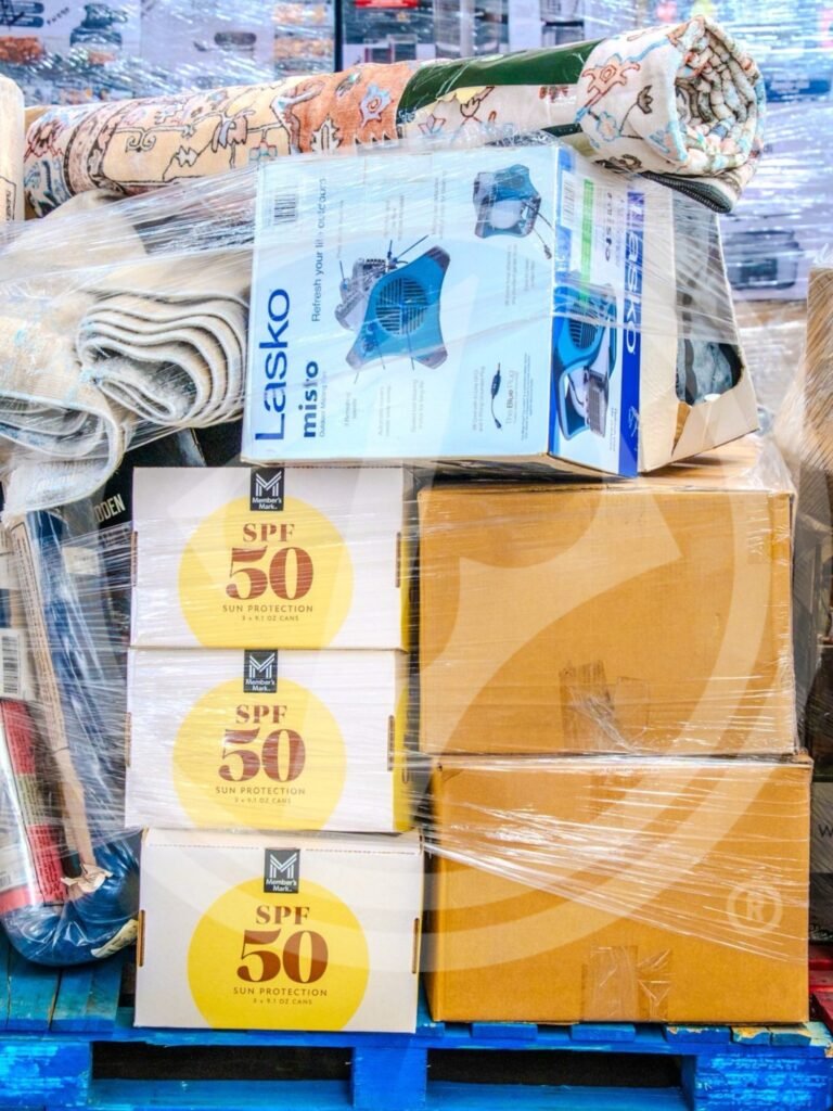 Amazon bulk pallets