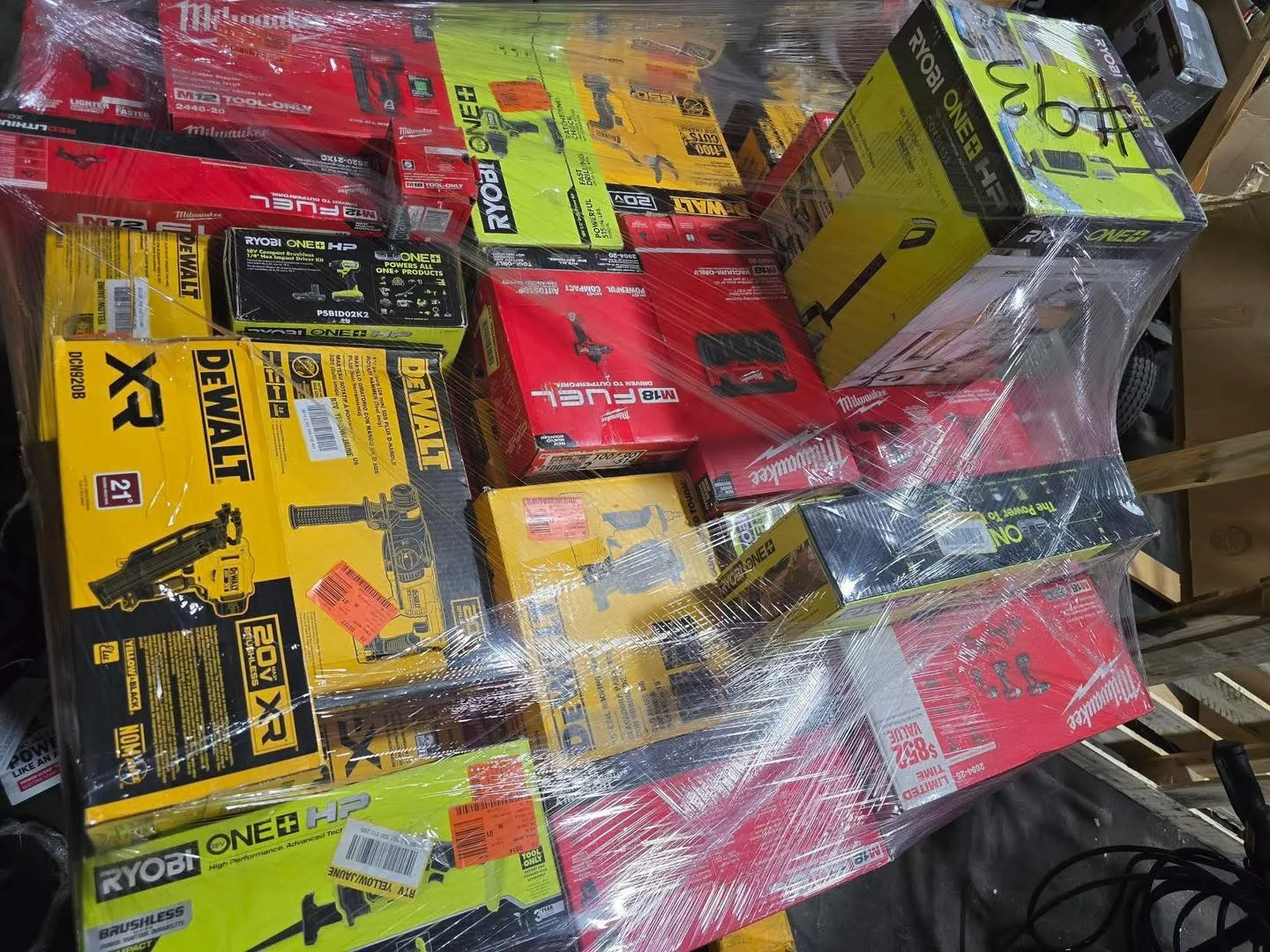 home depot pallets of tools for sale