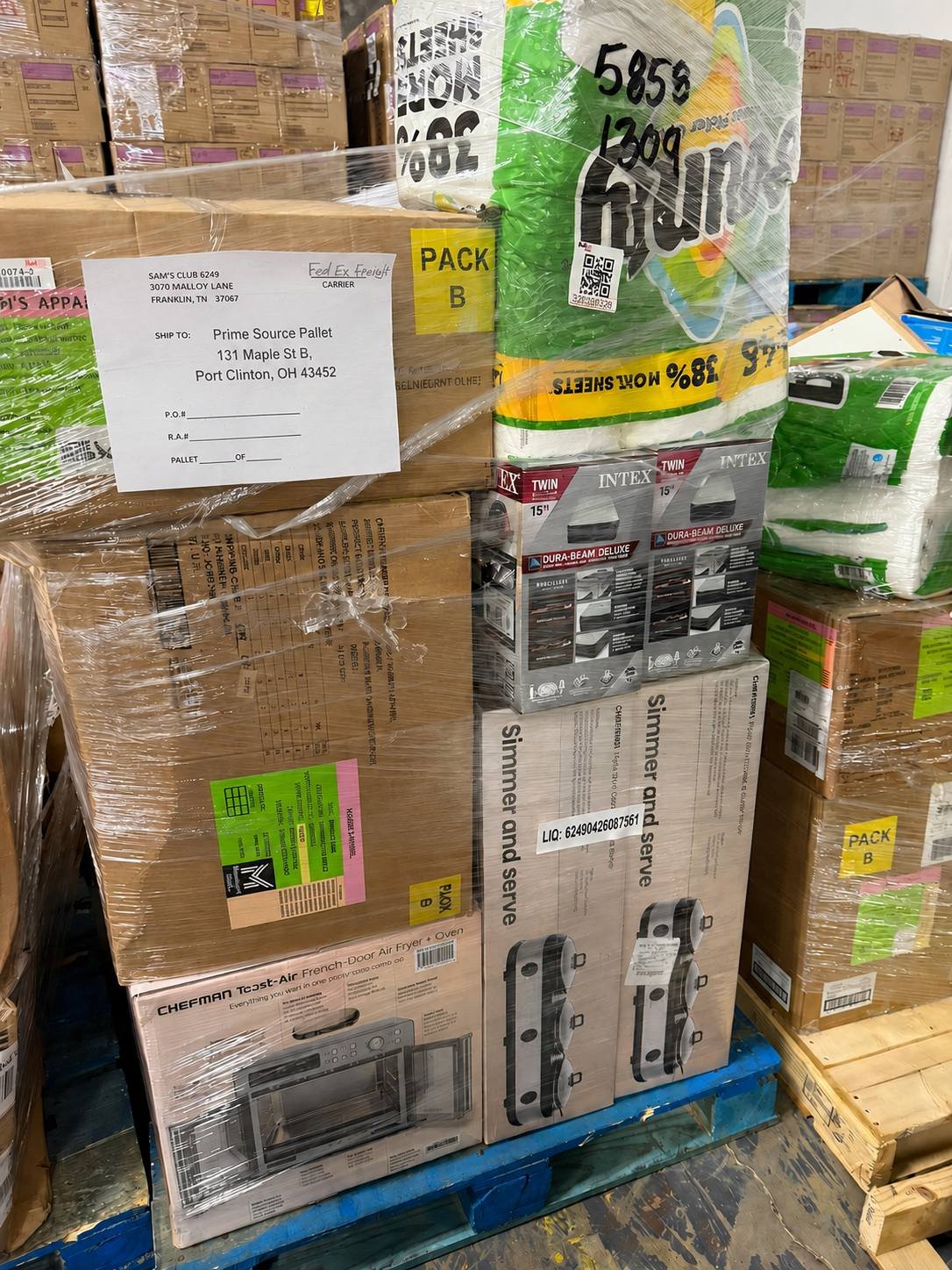 target liquidation pallets