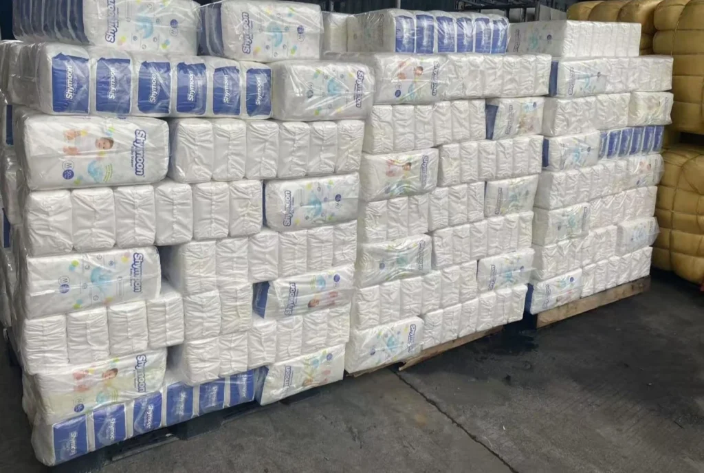 baby diaper pallets