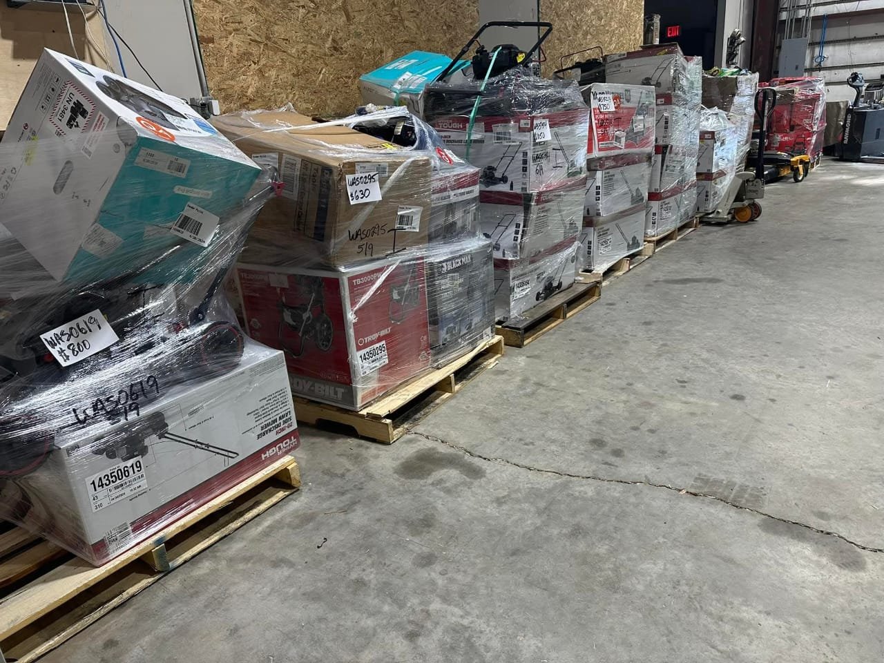 Lawn Mower Pallets