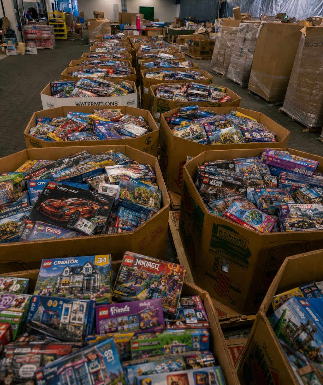 wholesale liquidation pallets